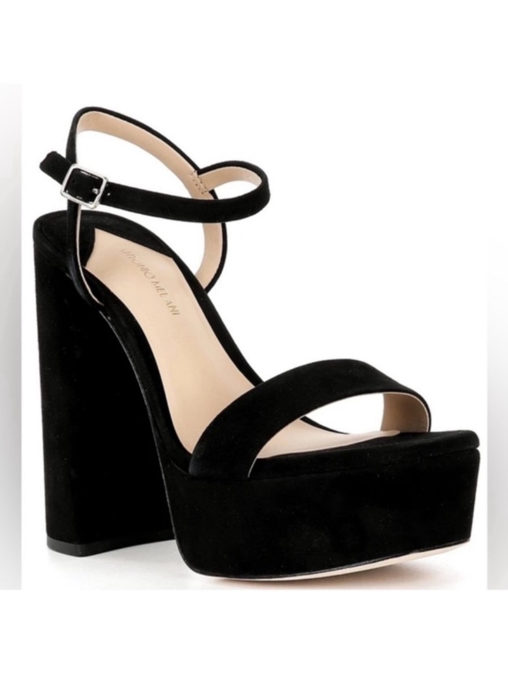 NWT Antonio Melani Seena Suede Platform Dress Sandals Sz 6,5 (no original box) - Picture 8 of 13
